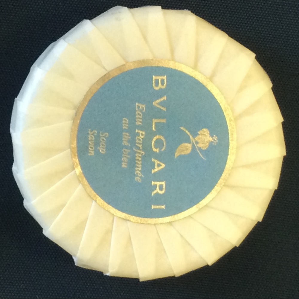 Bulgari White and Blue Scented Soap